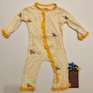 Kickee Pants Printed Ruffle Romper